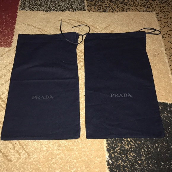 prada shoe dust bag